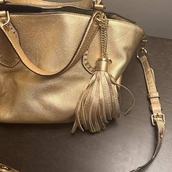 Michael Kors gold two way bag - Picture 6 of 11